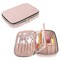Carrying Case Compatible with Cricut Tools Set, Accessories Organizer Bag for Craft Pens and Basic Tools, Dusty Rose (PATENTED DESIGN)